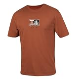 prAna Men's Mindful Listening T-Shirt,Tribal Red,Medium