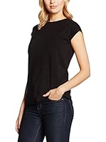 TESSITA Camiseta Manga Corta (Negro)