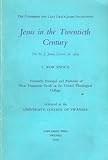 Jesus in the twentieth century