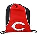 Cincinnati Reds Red-Black Axis Drawstring Backpack