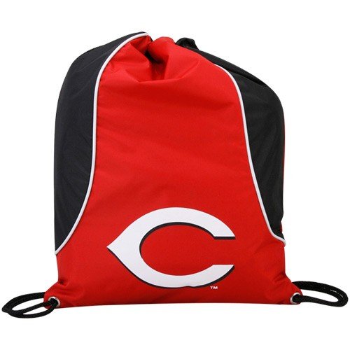 Cincinnati Reds Red-Black Axis Drawstring Backpack