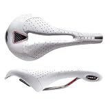 SelleItaliaMaxFliteGelFlowMen'sBicycleSaddle(VanoxRails,White)