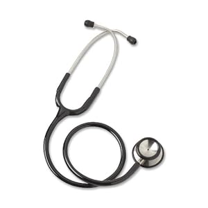 Medline Accucare Elite Stethoscope, Black
