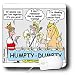 Londons Times Famous People Places Books Cartoons - Humpty Dumpty, the King, Men and Horse - Mouse Pads