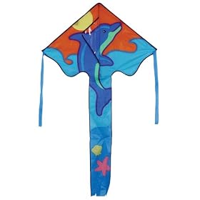 Go Fly A Kite Dolphin Superflyer Kite by Go Fly A Kite