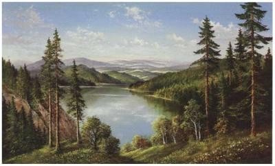 High Mountain Lake