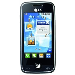 LG GS290 Cookie Fresh Handy (7.6cm (3") Display, Touchscreen, 2MP, 3.5mm Anschluss) silver
