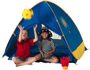 Childrens Toyshop  Kitchen & Housewares : Pop Up Junior Cabana UV Beach Tent