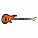 Lakland Skyline Series 55-02 Deluxe Flame LE 5-Strings Bass Guitar - Tobacco Sunburst