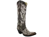Corral Women's G1027 Boots Brown/White Full Stitch