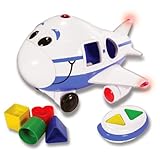 Jumbo the Jet Shape Sorter Remote Control Airplane (Blue)