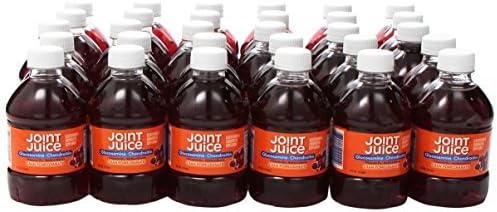 Joint Juice Glucosamine and Chondroitin Supplement Drink Cranberry Pomegranate 8-Ounce 30-Count by Joint Juice