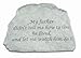 Kay Berry- Inc. 46820 My Father Didn-t Tell Me How To Live - Memorial - 6.5 Inches x 4.5 Inches x 1.5 Inches