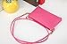 Doinshop Crocodile Messenger Bags Crossbody Clutch Women Shoulder Handbag (pink)