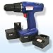 Akku Bohrschrauber 18V 2 x Akku Akkuschrauber cordless screwdriver POW 306102