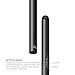 elago® Stylus [Ball][Black] - [Premium Aluminum][Ballpoint Pen][Replaceable Extra Tip Included] - for iPad, iPad Pro, iPad Mini and iPhone