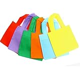 Dazzling Toys Poly Non-woven Tote Bags 6" Party Bag - Pack of 24 (D074)