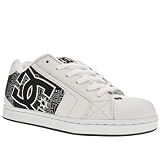 Dc Shoes Net Se – 7 Uk – White & Black – Leather