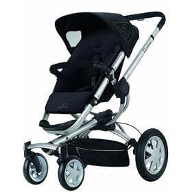 Quinny Buzz 4 Stroller (Rocking Black)