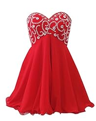 Chiffon Cocktail Short Off the Shoulder Beaded Evening Dress/Bridesmaid Dress/Prom Dress/Party Dress 