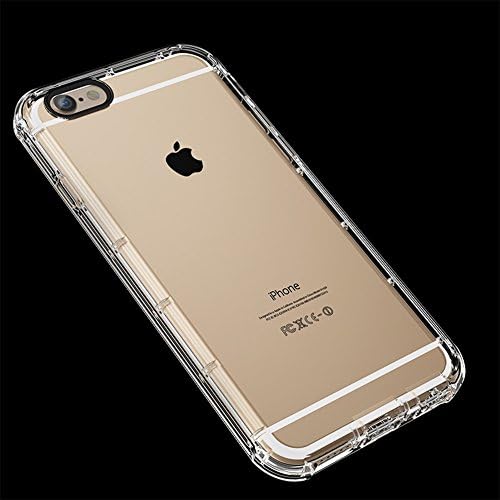 iPhone 6s Plus Case,DAMPO [Clear Cushion] Premium Transparent Clear TPU Bumper Case for Apple iPhone 6&amp;6s Plus 5.5"[Shock Absorbing][Scratch Resistant]
