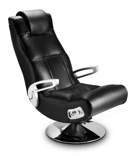 Ace Bayou Xfunctional Media Furniture X-Pedestal Audio Gamer Chair