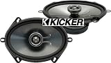 Kicker 08KS680 6x8 2-Way Coaxial 180W KS Series Car Speakers : KS680