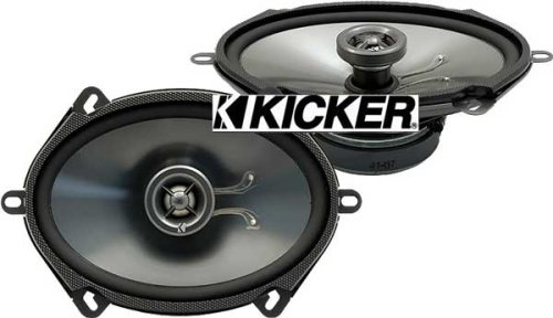 Kicker 08KS680 6x8 2-Way Coaxial 180W KS Series Car Speakers : KS680