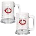 Minnesota Twins Set of 2 Beer Glass Tankard Mugs