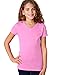 Next Level 3740 Girls Adorable V Neck T-Shirt