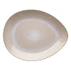 Dansk Mist Mahogany Large Egg Shaped Tray