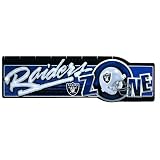Oakland Raiders - Raiders Zone Street Sign, NFL Pro Football