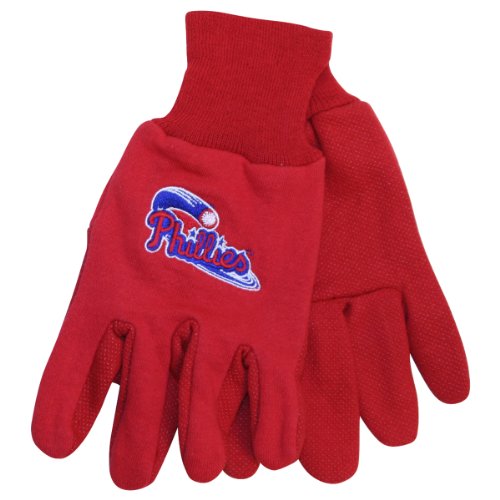 MLB Teams Logo Grip Gloves - Philadelphia Phillies at Amazon.com