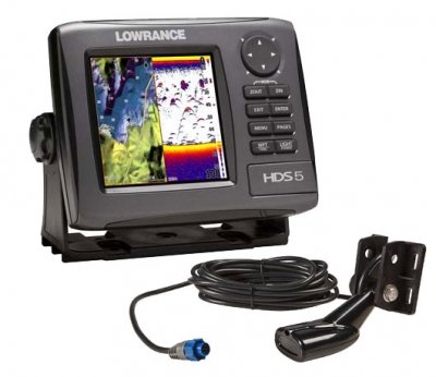 LOWRANCE HDS-5 Gen2 GPS Fishfinder inkl. 50/200 kHz