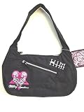 HIM Heartagram Handbag Killing Loneliness Black HIM Skeleton Lovers Bag