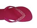 SWAROVSKI CRYSTAL HAVAIANAS SANDALS FLIP FLOPS THONGS HOT PINK U.S. SIZES 4-10