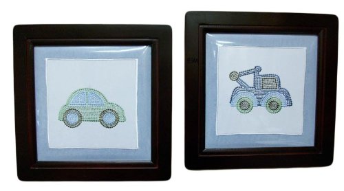 Kids Line Wall Art, Mosaic Transport