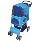 Leopet� HDBG01blau Hunde Buggy Wagen blau ca. 100 x 38 x 80 cm (H x B x T)von "Leopet�"