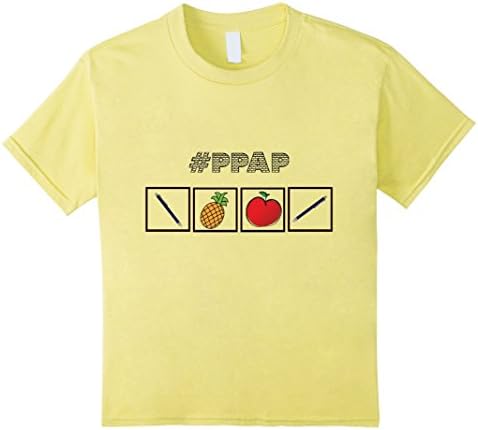 Kids PPAP Pen pineapple Apple Pen Funny t shirt 10 Lemon