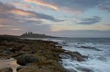 Dunstanburgh Castle, Ode To J M Turner By Andrew Fyfe Highest Quality Art Print Poster - Size: 26 X 17