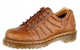 Dr. Martens 9764 W 6 Eye Shoe Tan Grizzly