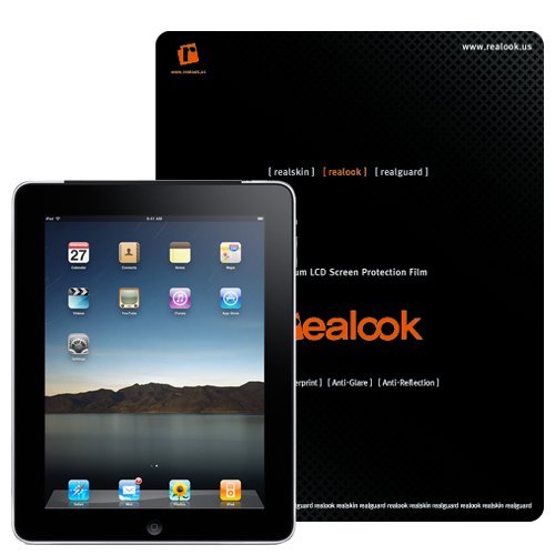 REALOOK Apple iPad Screen Protector, Crystal Clear 1-PK