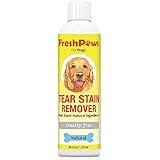 Tear Stain Remover for Dogs Removes Dark Tear Stains Naturally Without Chemicals or Bleach - Good for All Dogs and Cats