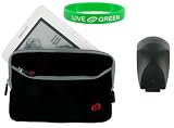 Non-OEM Amazon Kindle 2 Dual Pocket Sleeve Case with Black Wall Charger