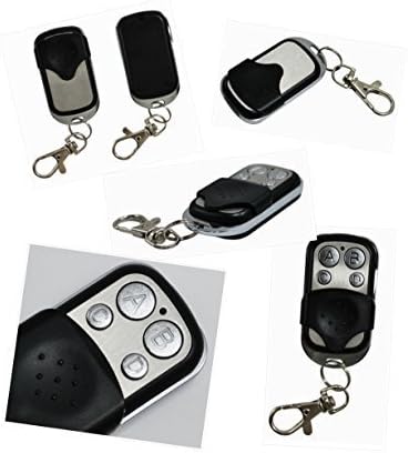 Universal 4 in 1 Cloning 433MHZ Remote Control Fob / Keyring for Garage , Electric Gate, Car or Bike Alarm by eGadget