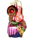 Red Hat Glass Ornament From Bergdorf Goodman