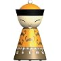 A di Alessi - "Mr.Chin" Timer, Yellow ASG78Y