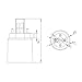 E-Simpo 4pcs Gx23 to E26/E27 Lamp Base Holder Socket Adapter, Refinded Gx23 to E26/e27 Bulb Base Converter CFL PL-S PL-C Bulb Holder Conversion Double Tab.2P in Parallel (4-Pack)