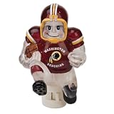 5" NFL Washington Redskins Acrylic Running Football Player Night Light