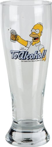 United Labels 0199050 - The Simpsons Weizenbierglas To Alcohol 500 ml Preisvergleich